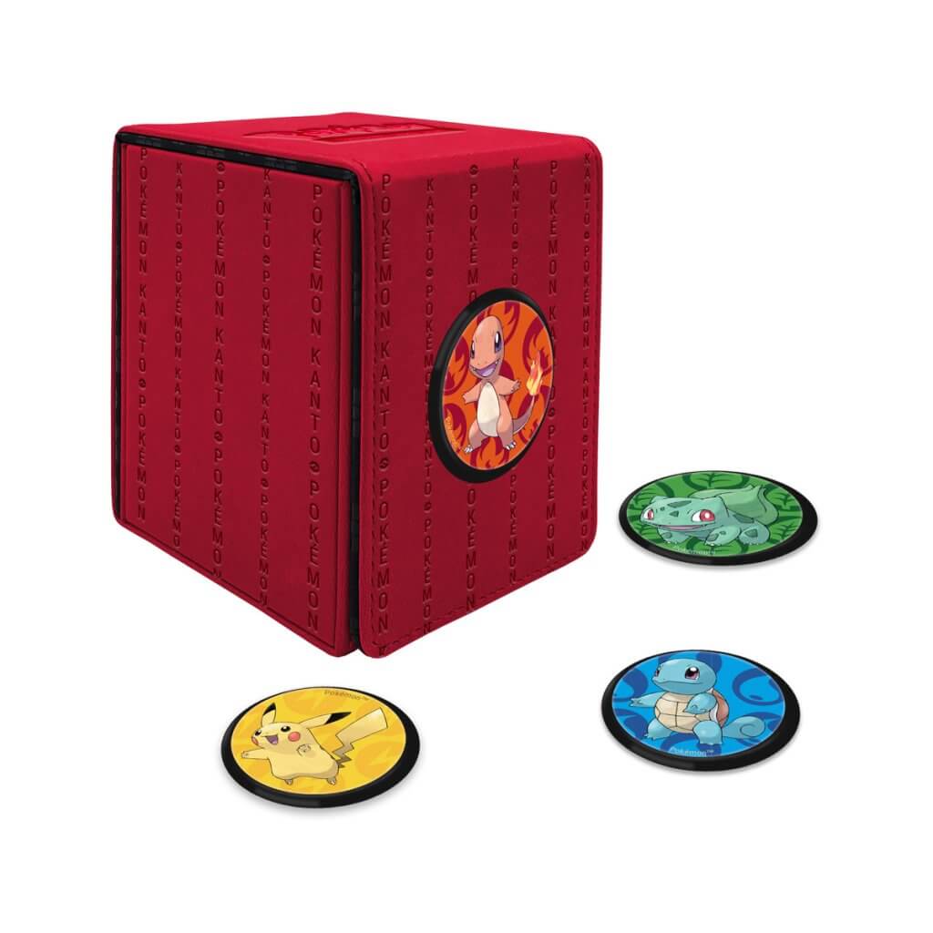 ULTRA PRO Pokemon - Alcove Click Deck Box - Kanto | Tabernacle Games