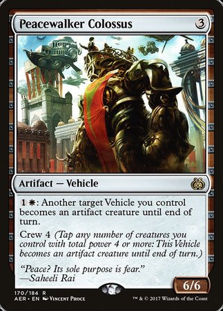 Peacewalker Colossus [Aether Revolt] | Tabernacle Games