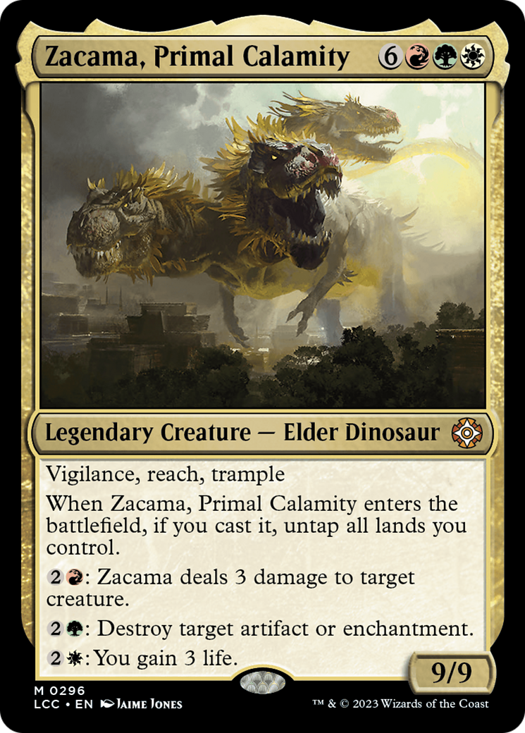 Zacama, Primal Calamity [The Lost Caverns of Ixalan Commander] | Tabernacle Games