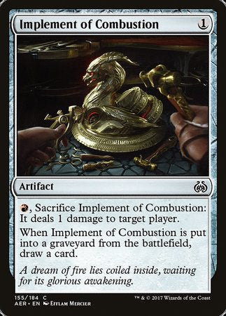Implement of Combustion [Aether Revolt] | Tabernacle Games