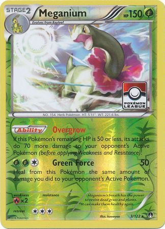 Meganium (3/122) (League Promo) [XY: BREAKpoint] | Tabernacle Games