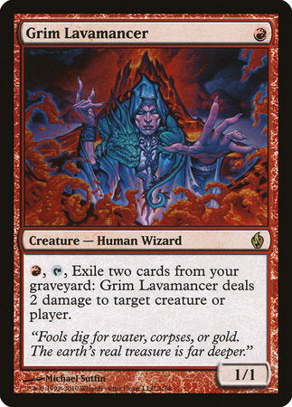 Grim Lavamancer [Premium Deck Series: Fire and Lightning] | Tabernacle Games