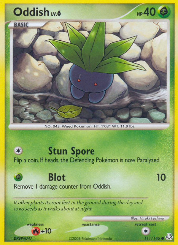 Oddish (111/146) [Diamond & Pearl: Legends Awakened] | Tabernacle Games