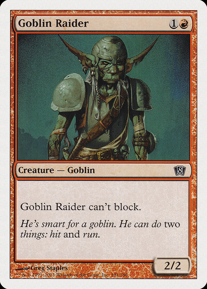 Goblin Raider [Eighth Edition] | Tabernacle Games