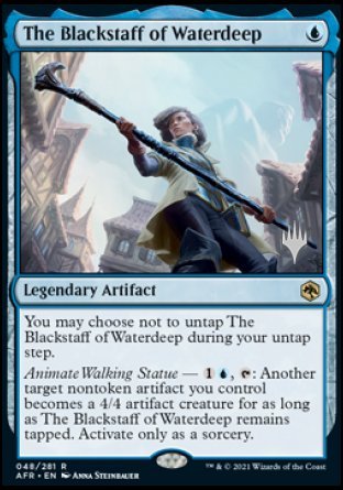 The Blackstaff of Waterdeep (Promo Pack) [Dungeons & Dragons: Adventures in the Forgotten Realms Promos] | Tabernacle Games