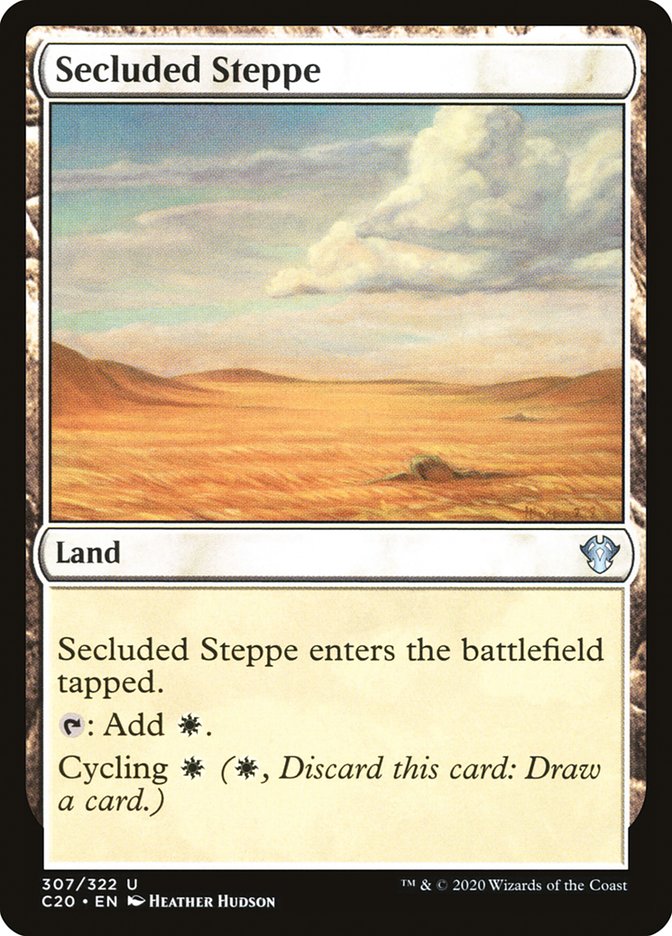 Secluded Steppe [Commander 2020] | Tabernacle Games