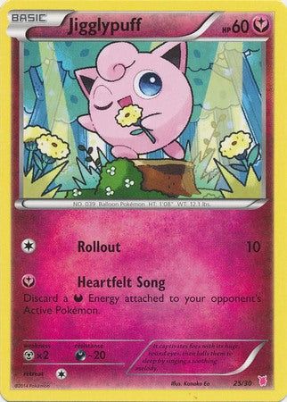 Jigglypuff (25/30) [XY: Trainer Kit 1 - Wigglytuff] | Tabernacle Games