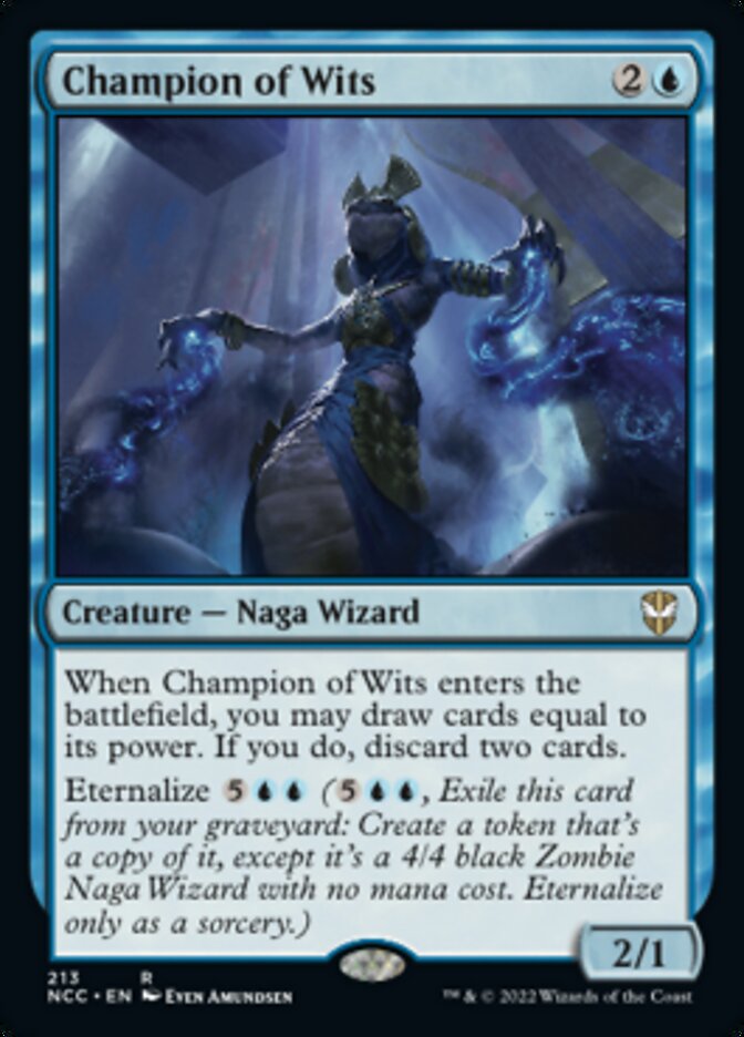 Champion of Wits [Streets of New Capenna Commander] | Tabernacle Games