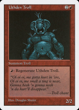 Uthden Troll [Anthologies] | Tabernacle Games
