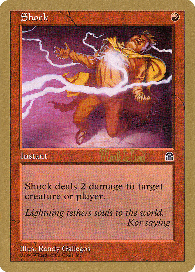 Shock (Mark Le Pine) [World Championship Decks 1999] | Tabernacle Games