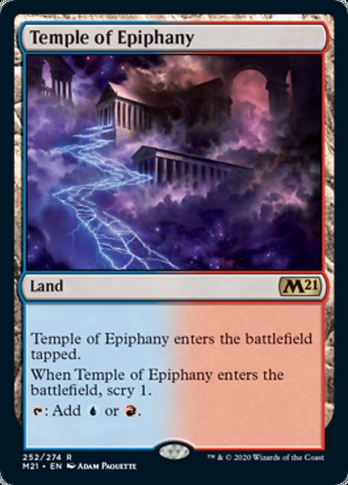 Temple of Epiphany [Core Set 2021] | Tabernacle Games