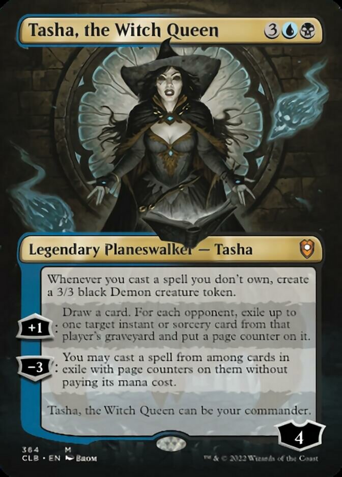 Tasha, the Witch Queen (Borderless) [Commander Legends: Battle for Baldur's Gate] | Tabernacle Games