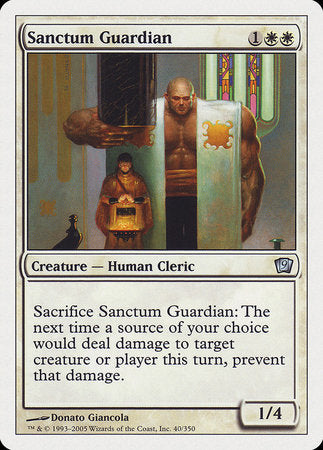 Sanctum Guardian [Ninth Edition] | Tabernacle Games