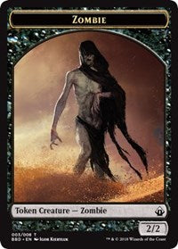 Zombie Token [Battlebond] | Tabernacle Games