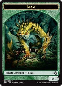 Beast Token [Battlebond] | Tabernacle Games