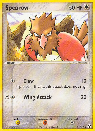 Spearow (81/112) [EX: FireRed & LeafGreen] | Tabernacle Games