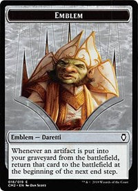 Emblem - Daretti, Scrap Savant [Commander Anthology Volume II] | Tabernacle Games