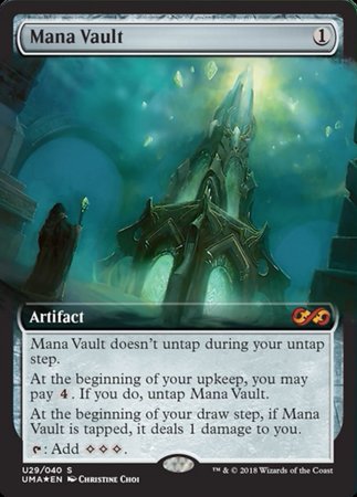 Mana Vault [Ultimate Box Topper] | Tabernacle Games