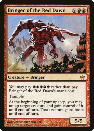 Bringer of the Red Dawn [Fifth Dawn] | Tabernacle Games