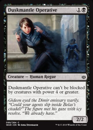 Duskmantle Operative [War of the Spark] | Tabernacle Games
