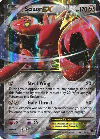 Scizor EX (76/122) (Jumbo Card) [XY: BREAKpoint] | Tabernacle Games