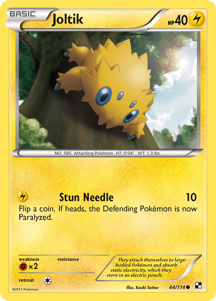 Joltik (44/114) [Black & White: Base Set] | Tabernacle Games