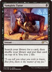 Vampiric Tutor (J18) [Judge Promos] | Tabernacle Games