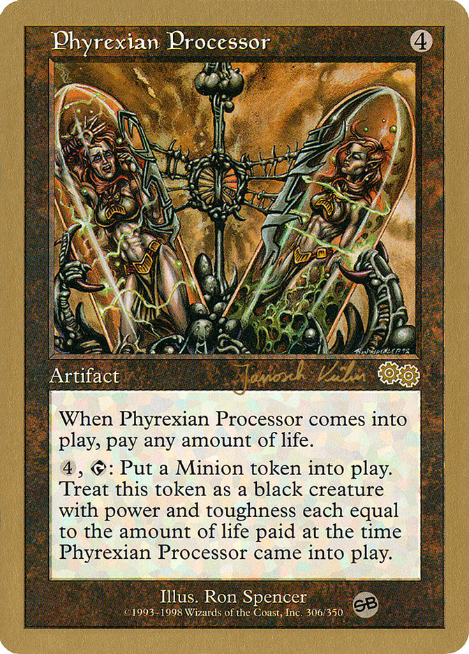 Phyrexian Processor (Janosch Kuhn) (SB) [World Championship Decks 2000] | Tabernacle Games
