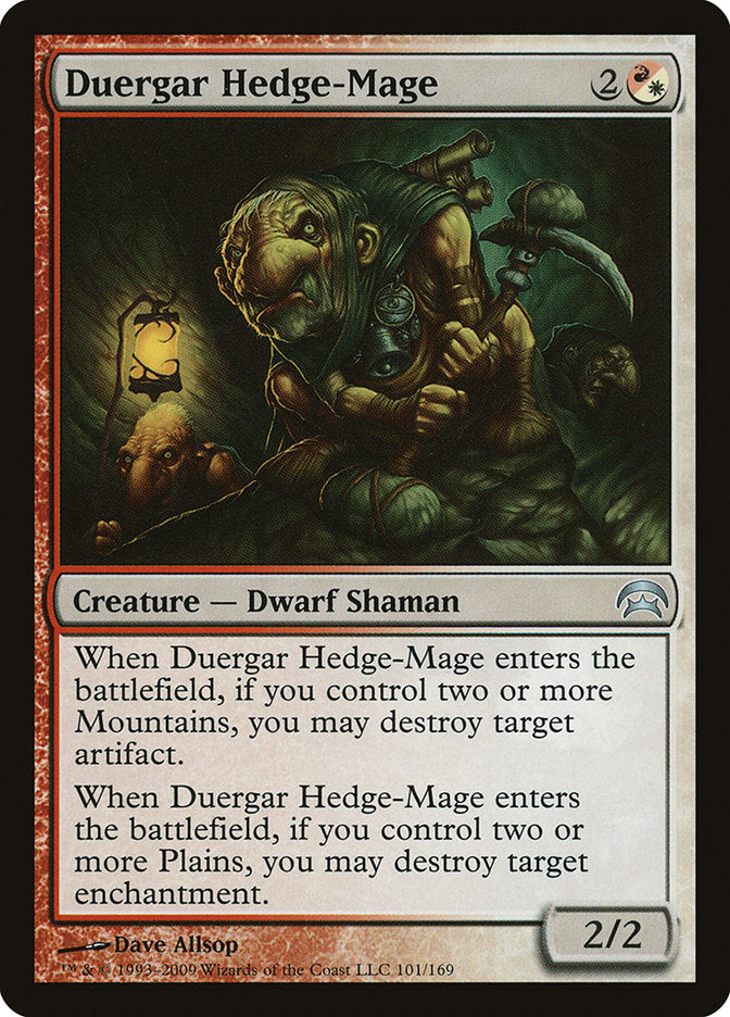 Duergar Hedge-Mage [Planechase] | Tabernacle Games