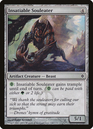 Insatiable Souleater [New Phyrexia] | Tabernacle Games