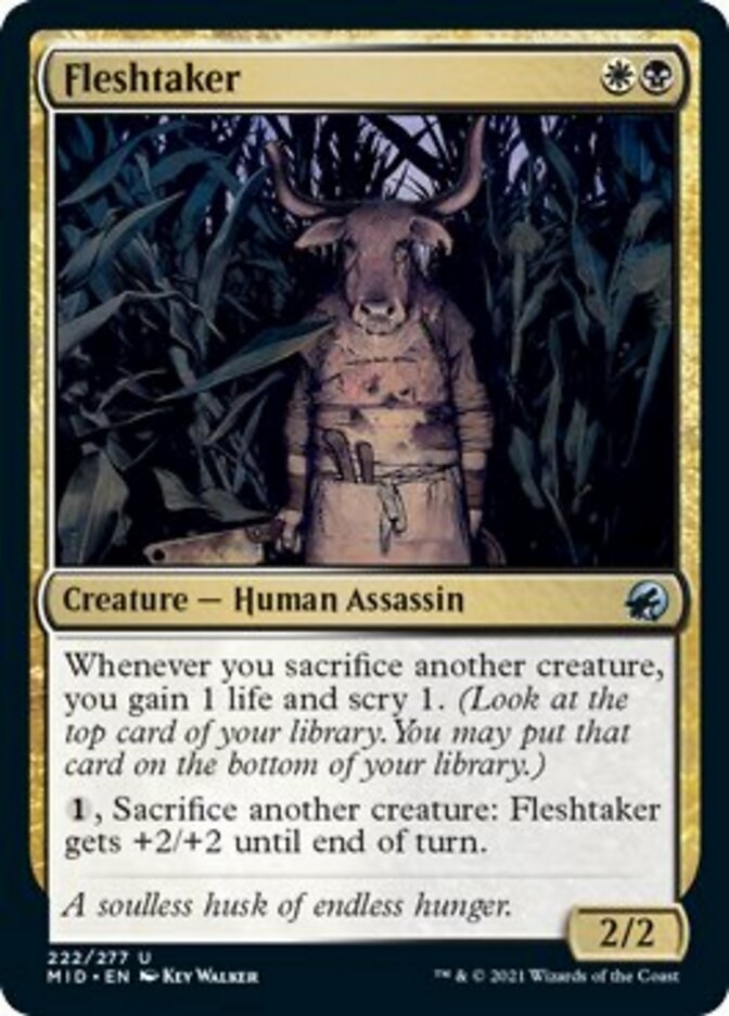 Fleshtaker [Innistrad: Midnight Hunt] | Tabernacle Games