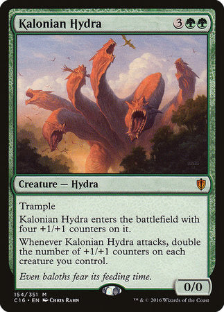 Kalonian Hydra [Commander 2016] | Tabernacle Games