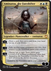 Aminatou, the Fateshifter (Commander 2018) [Oversize Cards] | Tabernacle Games