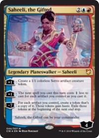 Saheeli, the Gifted (Commander 2018) [Oversize Cards] | Tabernacle Games