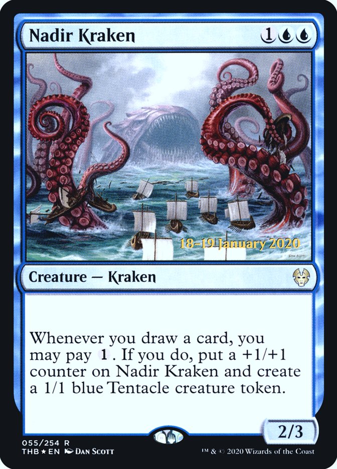 Nadir Kraken [Theros Beyond Death Prerelease Promos] | Tabernacle Games