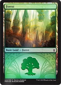 Forest - Selesnya (A09) [Launch Party & Release Event Promos] | Tabernacle Games