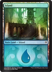 Island - Dimir (A01) [Launch Party & Release Event Promos] | Tabernacle Games