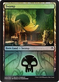 Swamp - Golgari (A05) [Launch Party & Release Event Promos] | Tabernacle Games