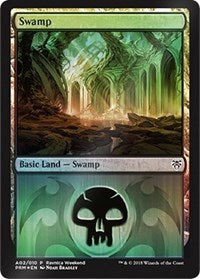 Swamp - Dimir (A02) [Launch Party & Release Event Promos] | Tabernacle Games