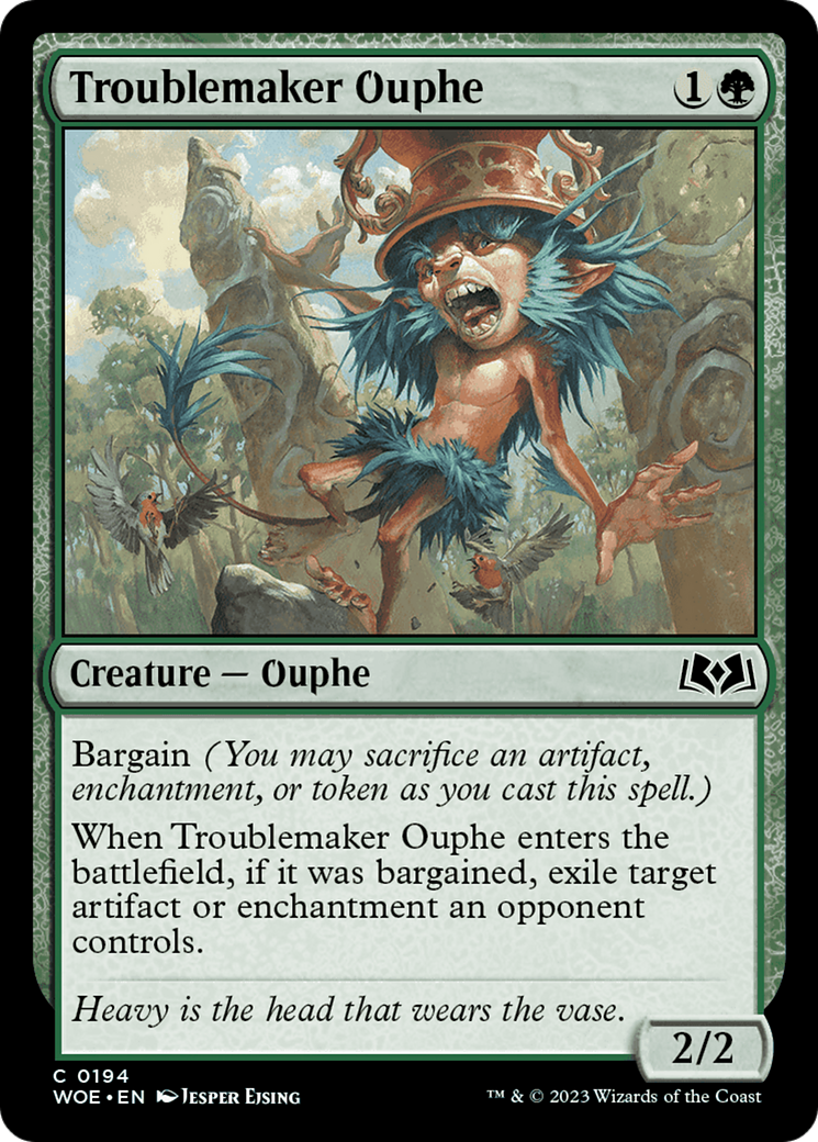 Troublemaker Ouphe [Wilds of Eldraine] | Tabernacle Games