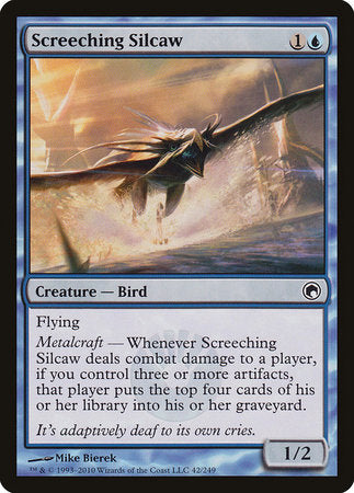 Screeching Silcaw [Scars of Mirrodin] | Tabernacle Games