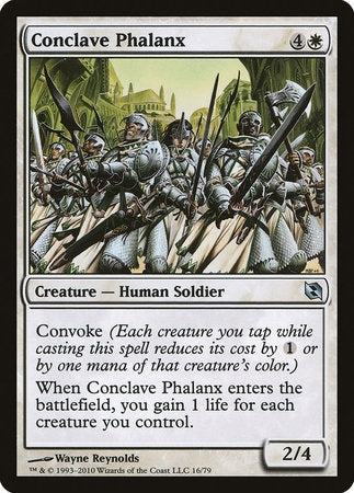 Conclave Phalanx [Duel Decks: Elspeth vs. Tezzeret] | Tabernacle Games