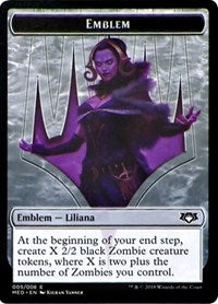 Emblem - Liliana, the Last Hope [Mythic Edition: Guilds of Ravnica] | Tabernacle Games