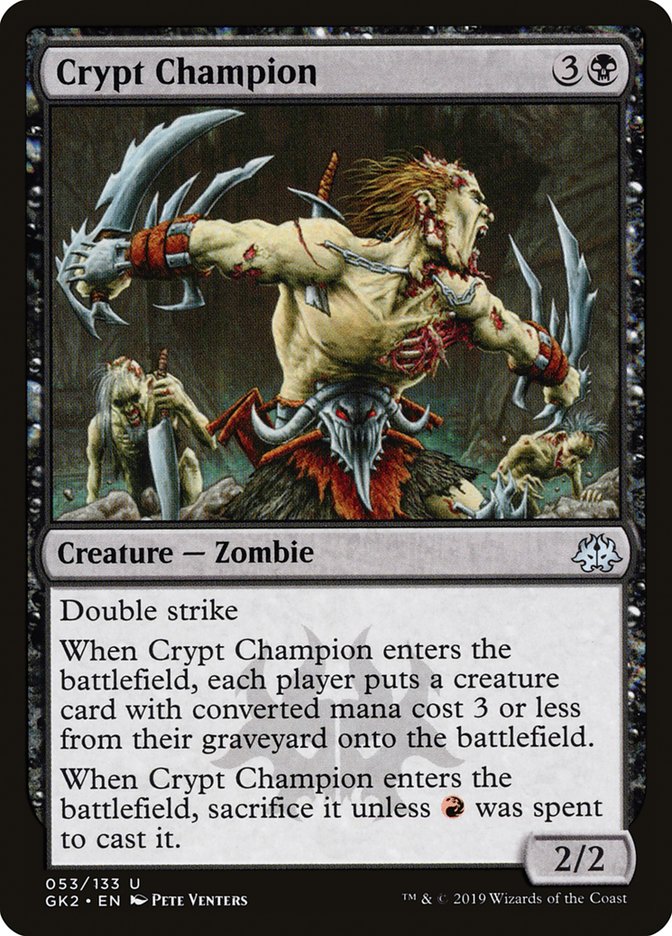 Crypt Champion [Ravnica Allegiance Guild Kit] | Tabernacle Games