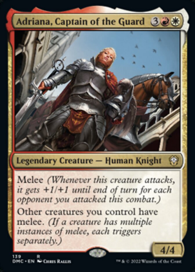 Adriana, Captain of the Guard [Dominaria United Commander] | Tabernacle Games