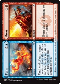 Turn // Burn [GRN Guild Kit] | Tabernacle Games