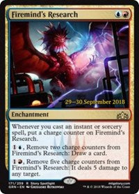 Firemind's Research [Prerelease Cards] | Tabernacle Games