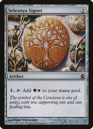 Selesnya Signet [Commander 2011] | Tabernacle Games