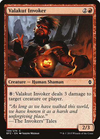 Valakut Invoker [Battle for Zendikar] | Tabernacle Games