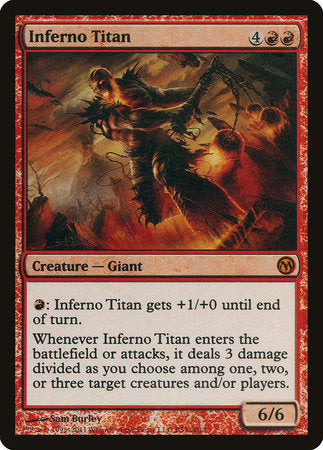 Inferno Titan [Duels of the Planeswalkers Promos 2011] | Tabernacle Games